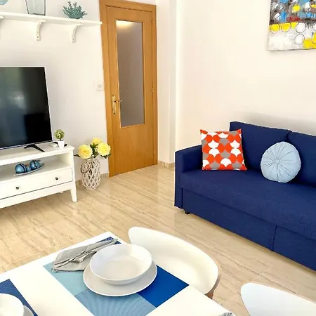 Apartbeach Santa Elena Climatizado Parking Y Junto Playa Capellans *