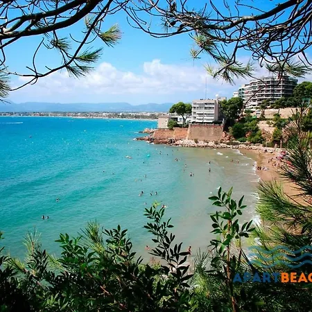 Apartbeach Santa Elena Climatizado Parking Y Junto Playa Capellans Salou
